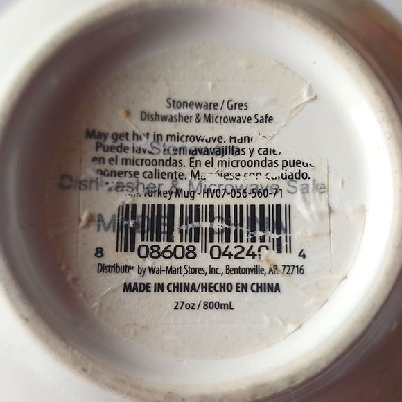 Talk Turkey To Me, Jumbo Multi Purpose Mug. - Picture 7 of 9